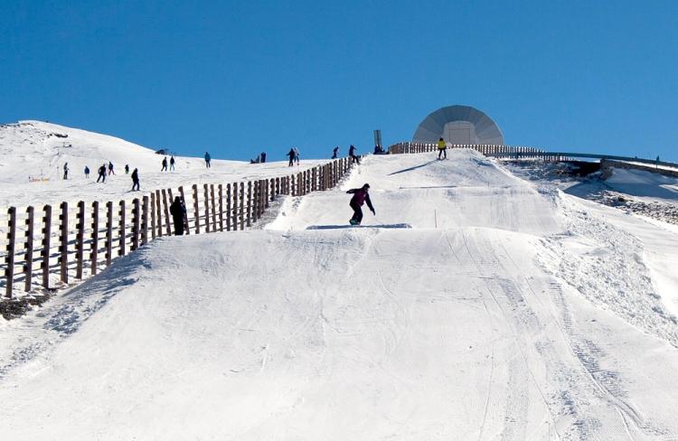 El sector 1 se acaba de incorporar al snowpark Sulayr.