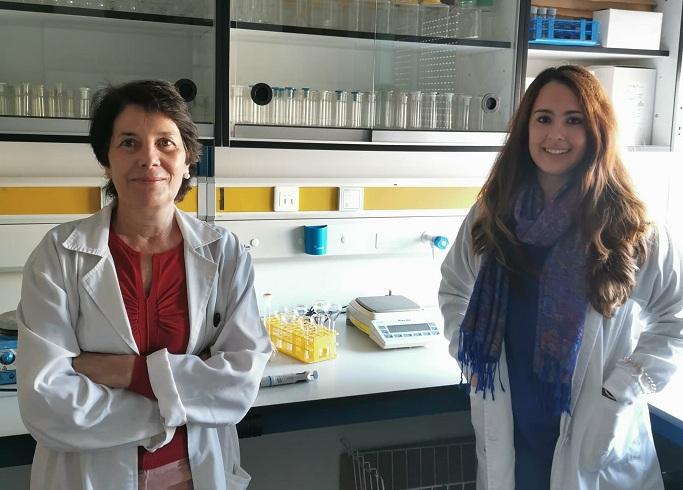 Las investigadoras del CSIC Zaira Pardo e Isabel Seiquer.
