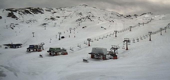 Zona de Borreguiles, este miércoles Zona de Borreguiles, este miércoles.