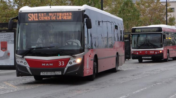 Una de las líneas que hacen el recorrido SN1, que realiza Herederos de Gómez.