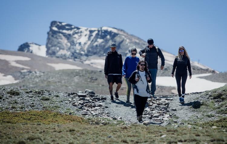 El senderismo, una de las actividades del verano en Sierra Nevada. 
