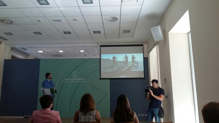 El consejero, durante la presentación del balance de verano.