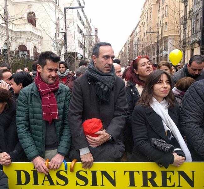 Marta Gutiérrez en la concentración de este domingo. Marta Gutiérrez en la concentración de este domingo.