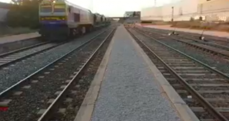 El tren que circuló entre Granada y Loja. 