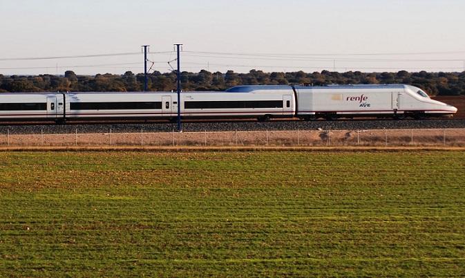 Tren del servicio de Alta Velocidad. 