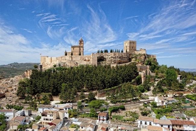 Espectacular vista de La Fortaleza de La Mota.