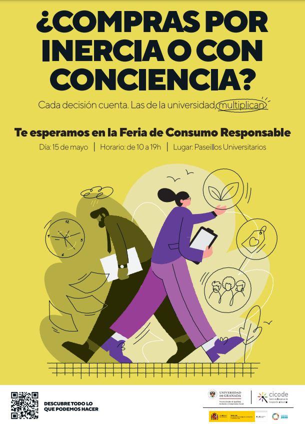 Cartel de la Feria de Consumo Responsable.