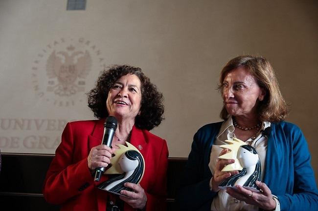 Pilar Aranda y Yolanda Benito.