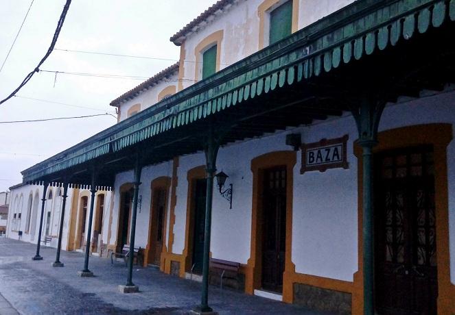 Antigua estación de tren de Baza. 