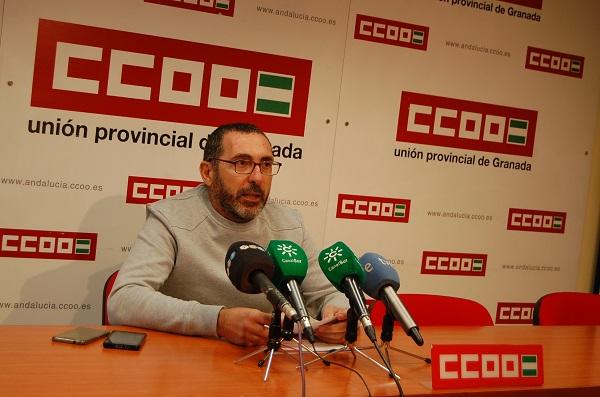 Miguel Ángel Vargas, presidente del comité de empresa. Miguel Ángel Vargas, presidente del comité de empresa.