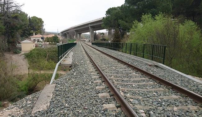 Vías del tren.