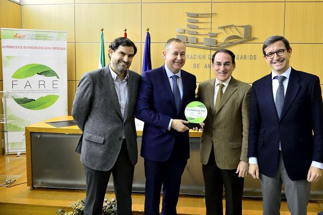El premio se ha entregado en la sede de la CEA, en Sevilla. El premio se ha entregado en la sede de la CEA, en Sevilla.