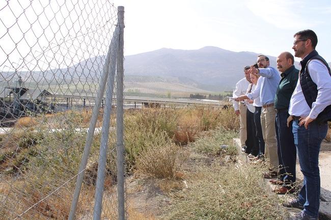 Visita a los terrenos de la Cooperativa San Isidro.