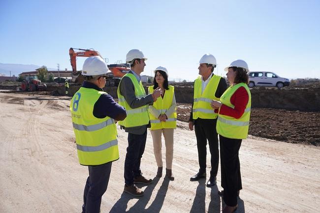 El delegado ha visitado las obras este lunes.