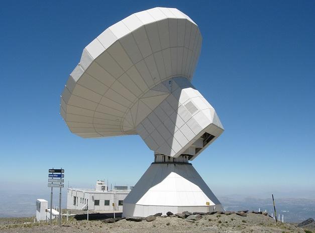 Radiotelescopio de Sierra Nevada. 