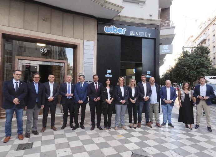 Acto de inauguración de la sede de Wiber en Granada. 