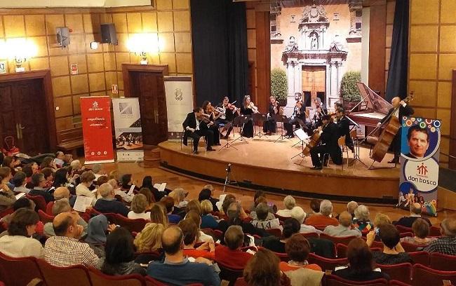 Imagen del concierto en la Sala Máxima del Espacio V Centenario.