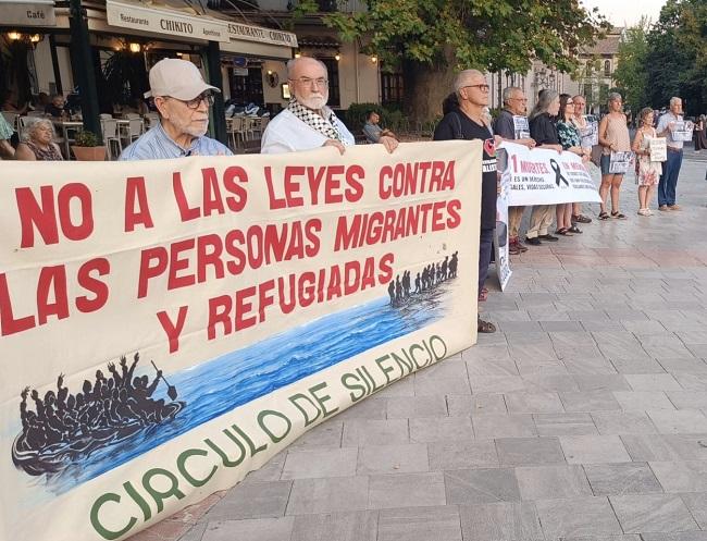 Círculo de Silencio en la Fuente de las Batallas. 