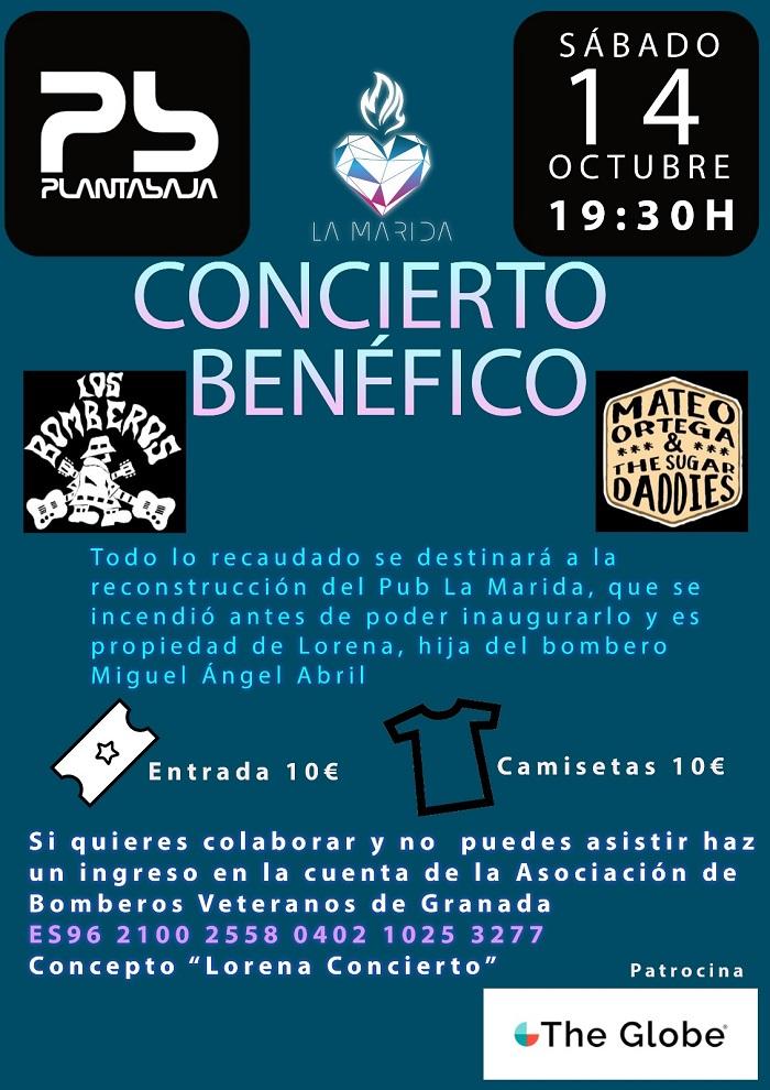 Cartel del concierto.