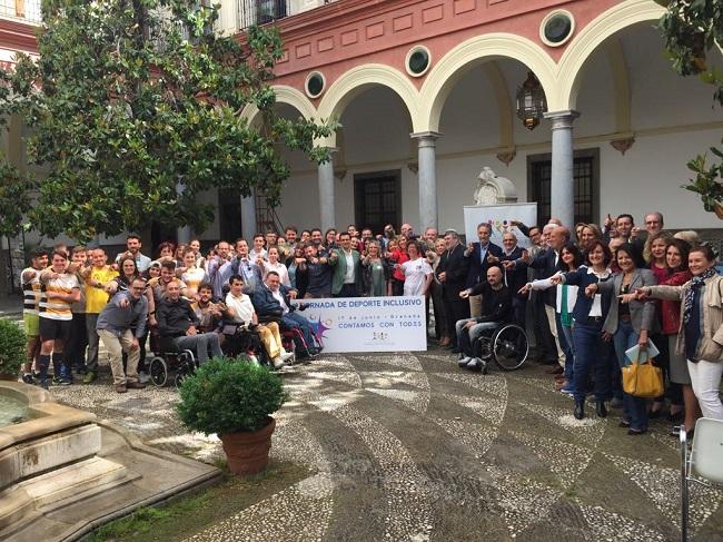 Presentación de la I jornada de Deporte Inclusivo.