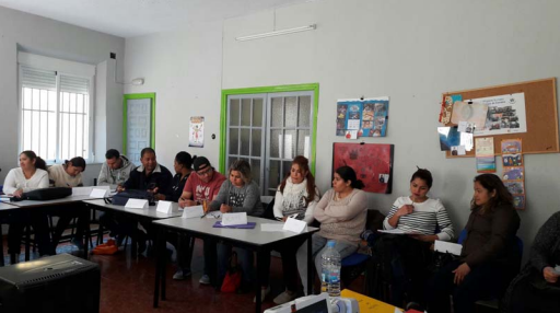 Curso de formación impartido en Granada Acoge. 