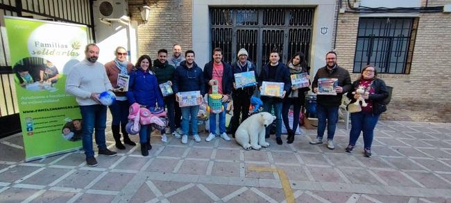 Entrega de juguetes de NNGG Granada