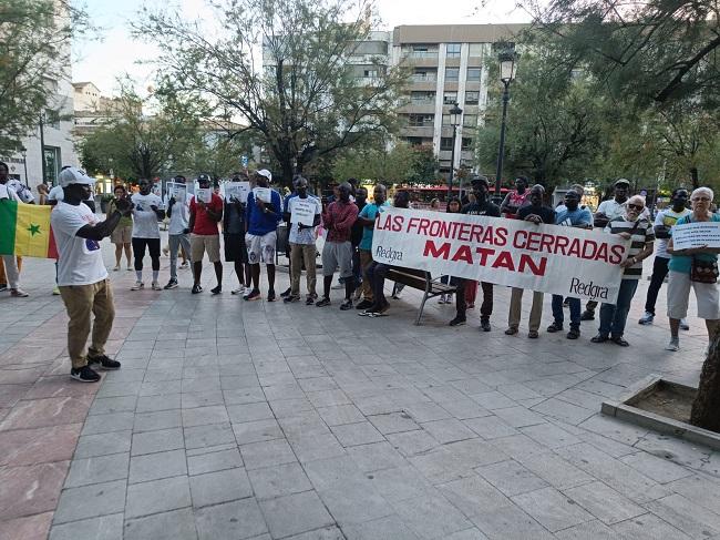 Concentración en la Fuente de las Batallas. 