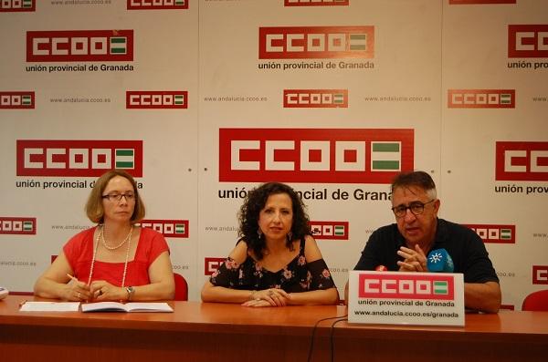 El sindicato ha presentado este jueves el estudio. CCOO ha presentado este jueves el estudio.