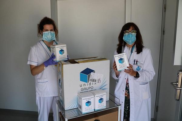 Con la recaudación la Orden ha comprado mascarillas para tres hospitales.