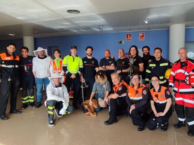 Integrantes de Volando Juntos. 