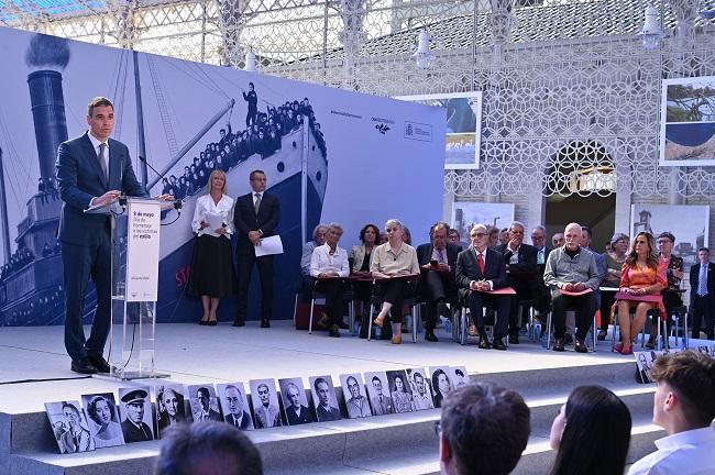 Pedro Sánchez durante su intervención en Alicante.