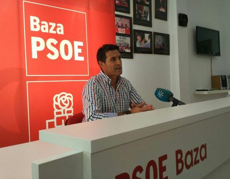 Pedro Fernández, este sábado en Baza.