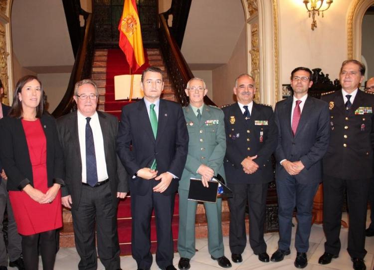 Antonio Sanz ha presidido el acto de conmemoración de la Constitución.