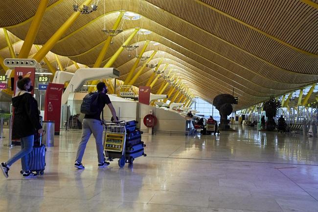 Aeropuerto de Madrid.