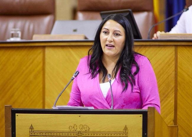 Alejandra Durán, en el Parlamento.