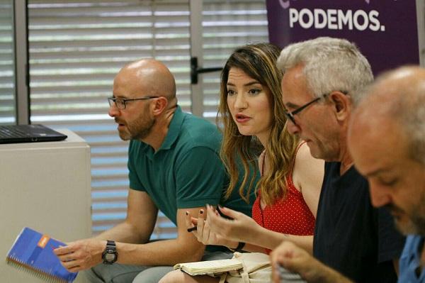 Ana Terrón en un reciente acto en Motril. Ana Terrón en un reciente acto en Motril.