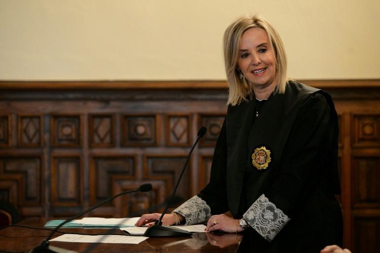 Ana Tárrago, en su toma de posesión en 2017.