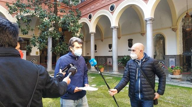 Antonio Cambril, en rueda de prensa.