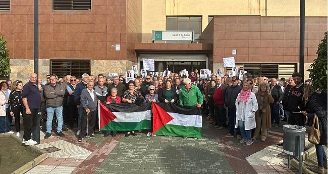 Concentración de apoyo a Pablo Simón