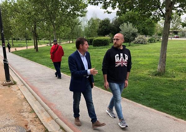 Javier Aragón y Julio Alberto Castillo. Javier Aragón y Julio Alberto Castillo.