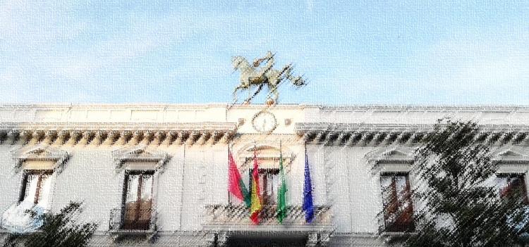 Fachada del Ayuntamiento de Granada.