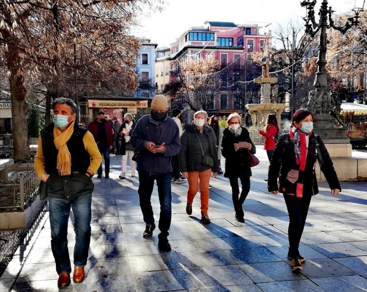 Turistas en Bib-Rambla. 