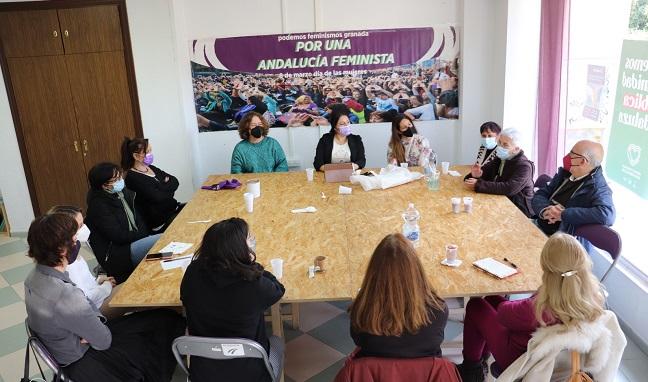 Encuentro feminista de Podemos.