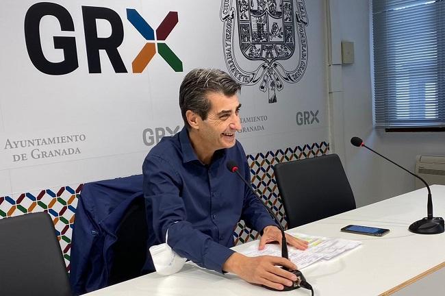 Antonio Cambril, en rueda de prensa.