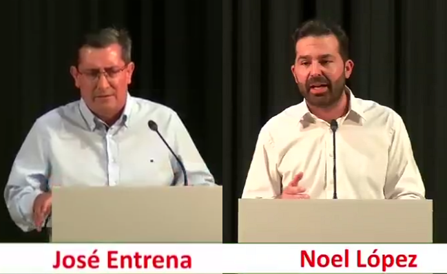 José Entrena y Noel López.