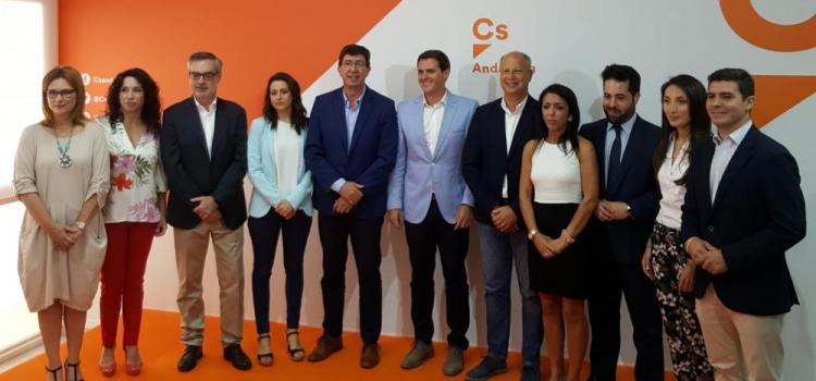 Albert Rivera ha presidido la presentación de los cabeza de lista de Ciudadanos a las Autonómicas.