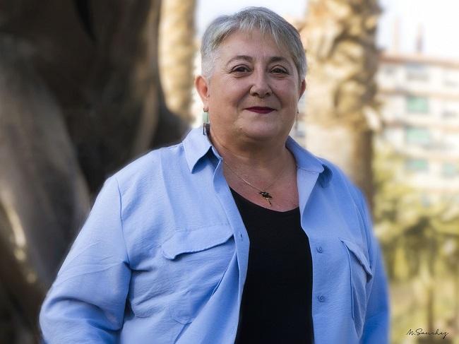 Carmen Martín, ganadora de las primarias de Podemos en Motril.