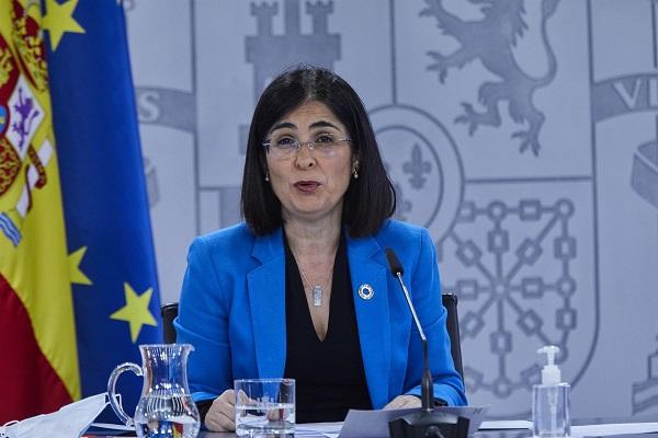 Carolina Darias, ministra de Sanidad.