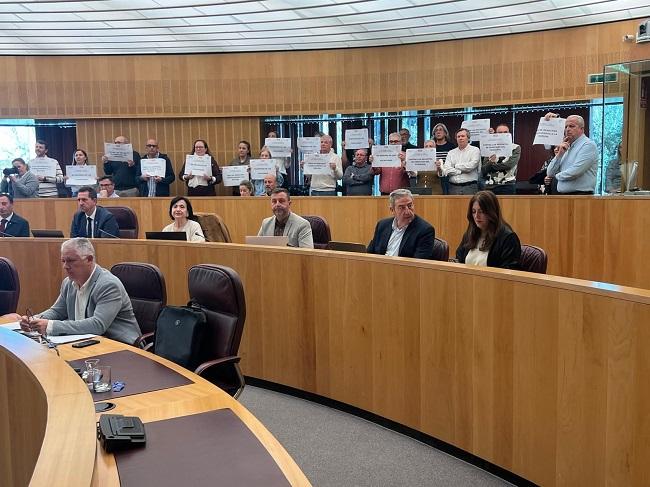 Pleno de la Diputación.