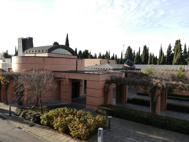 Vista de las instalaciones del cementerio de Granada. 